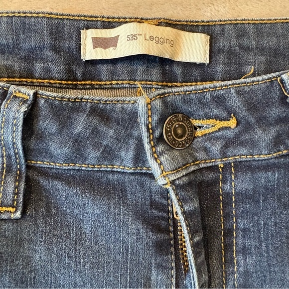 Levi’s 535 Legging Denim Skinny Jeans Wmn’s Sz 9M - Picture 3 of 11